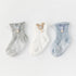 Children's Breathable Mesh Non Slip Socks (three Pairs)